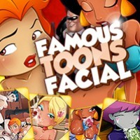 Famous Toons Facial pornstar