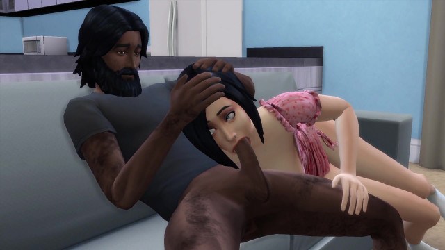 Cheating MILF Gets Impregnated by Homeless Men - Sims 4
