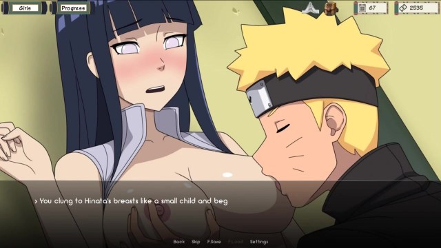 Naruto - Kunoichi Trainer [v0.13] Part 21 Hinata Boobs by LoveSkySan69